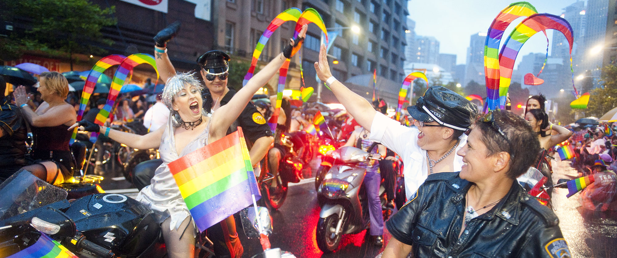 Gay and lesbian parade